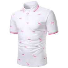 Load image into Gallery viewer, Men Polo Men Shirt Short Sleeve Polo Shirt Contrast Color Polo New Clothing Summer Streetwear Casual Fashion Men Tops

