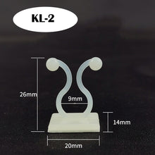 Load image into Gallery viewer, Plant climbing wall Self-Adhesive Fastener Tied fixture Vine Buckle Hook Garden plant wall climbing Vine Clips Fixed Buckle Hook
