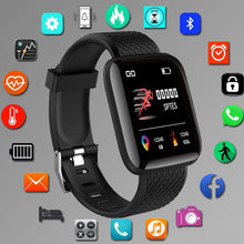 Load image into Gallery viewer, Digital Smart sport watch men's watches digital led electronic wristwatch Bluetooth fitness wristwatch women kids hours hodinky
