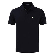 Load image into Gallery viewer, Top Quality 2020 New Solid Color Mens Polos Shirts 100% Cotton Short Sleeve Casual Polos Hommes Fashion Summer Lapel Male tops
