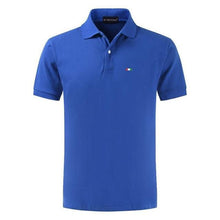 Load image into Gallery viewer, Top Quality 2020 New Solid Color Mens Polos Shirts 100% Cotton Short Sleeve Casual Polos Hommes Fashion Summer Lapel Male tops

