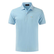 Load image into Gallery viewer, Top Quality 2020 New Solid Color Mens Polos Shirts 100% Cotton Short Sleeve Casual Polos Hommes Fashion Summer Lapel Male tops

