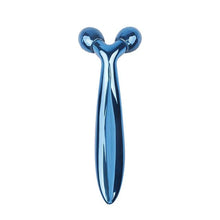 Load image into Gallery viewer, 3D Roller Massager 360 Rotate Silver Thin Face Full Body Shape Massager Lifting Wrinkle Remover Facial Massage Relaxation Tool
