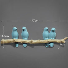 Load image into Gallery viewer, Wall Decorations Home Accessories Living Room Hanger Resin Bird hanger key kitchen Coat Clothes Towel Hooks Hat Handbag Holder
