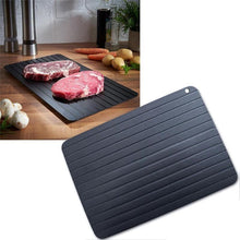 Load image into Gallery viewer, 1pcs Fast Defrost Tray Fast Thaw Frozen Food Meat Fruit Quick Defrosting Plate Board Defrost Tray Thaw Master Kitchen Gadgets

