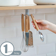 Load image into Gallery viewer, 360 Degrees Rotated Kitchen Hooks Self Adhesive 6 Hooks Home Wall Door Hook Handbag Clothes Ties Bag Hanger Hanging Rack
