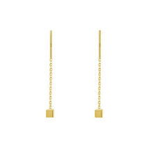 Load image into Gallery viewer, Long Tassel Butterfly Drop Earrings Silver Color 2020 Fashion Hanging Women Earrings Summer Jewelry Girls Party Gift
