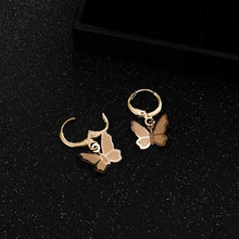 Load image into Gallery viewer, Long Tassel Butterfly Drop Earrings Silver Color 2020 Fashion Hanging Women Earrings Summer Jewelry Girls Party Gift
