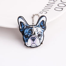 Load image into Gallery viewer, Cute Cartoon Keychain Silicone Cat Dog Protective Key Case Cover for Key Control Dust Cap Holder Gift Women Key Chain
