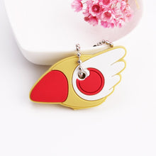 Load image into Gallery viewer, Cute Cartoon Keychain Silicone Cat Dog Protective Key Case Cover for Key Control Dust Cap Holder Gift Women Key Chain
