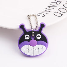 Load image into Gallery viewer, Cute Cartoon Keychain Silicone Cat Dog Protective Key Case Cover for Key Control Dust Cap Holder Gift Women Key Chain
