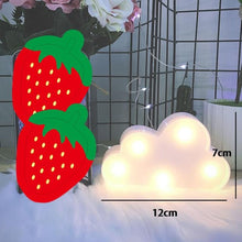 Load image into Gallery viewer, Decorative Letters Alphabet Letter LED Lights Luminous Number Lamp Decoration Battery Night Light Party Baby Bedroom Decoration
