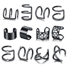 Load image into Gallery viewer, Ear Cuff Gold Leaves Non-Piercing Ear Clips Fake Cartilage Earring Jewelry For Women Men Wholesale gifts
