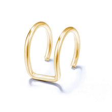 Load image into Gallery viewer, Ear Cuff Gold Leaves Non-Piercing Ear Clips Fake Cartilage Earring Jewelry For Women Men Wholesale gifts
