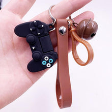 Load image into Gallery viewer, Creative Video Game Handle Keychain Simulation Joystick Model Key Chain Ring Pendant Men Women Couple Key Holder Trinket Gift
