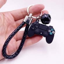 Load image into Gallery viewer, Creative Video Game Handle Keychain Simulation Joystick Model Key Chain Ring Pendant Men Women Couple Key Holder Trinket Gift
