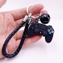 Load image into Gallery viewer, Creative Video Game Handle Keychain Simulation Joystick Model Key Chain Ring Pendant Men Women Couple Key Holder Trinket Gift
