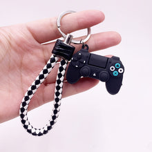 Load image into Gallery viewer, Creative Video Game Handle Keychain Simulation Joystick Model Key Chain Ring Pendant Men Women Couple Key Holder Trinket Gift
