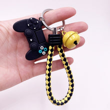 Load image into Gallery viewer, Creative Video Game Handle Keychain Simulation Joystick Model Key Chain Ring Pendant Men Women Couple Key Holder Trinket Gift
