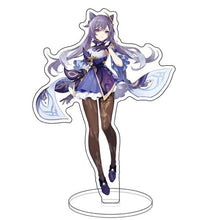 Load image into Gallery viewer, Hot Game Genshin Impact Zhongli Character Acrylic Figure Stand Model Plate Desk Decor Barbara Cute Standing Sign Great Gifts

