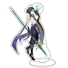 Load image into Gallery viewer, Hot Game Genshin Impact Zhongli Character Acrylic Figure Stand Model Plate Desk Decor Barbara Cute Standing Sign Great Gifts
