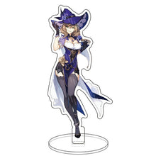 Load image into Gallery viewer, Hot Game Genshin Impact Zhongli Character Acrylic Figure Stand Model Plate Desk Decor Barbara Cute Standing Sign Great Gifts
