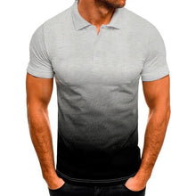 Load image into Gallery viewer, KB Men Polo Men Shirt Short Sleeve Polo Shirt Contrast Color Polo New Clothing Summer Streetwear Casual Fashion Men tops
