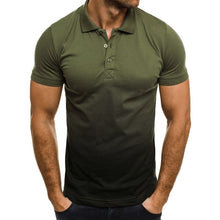 Load image into Gallery viewer, KB Men Polo Men Shirt Short Sleeve Polo Shirt Contrast Color Polo New Clothing Summer Streetwear Casual Fashion Men tops
