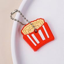 Load image into Gallery viewer, Cute Cartoon Keychain Silicone Cat Dog Protective Key Case Cover for Key Control Dust Cap Holder Gift Women Key Chain
