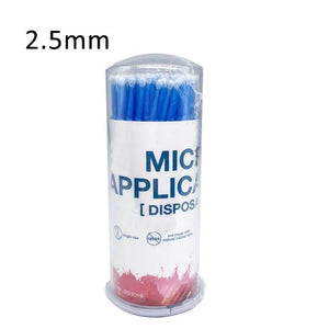 100PCS/Bottle Dental Disposable Micro Brushes Applicators Micro Brush Dentistry Odontologia Extension Tools