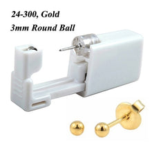Load image into Gallery viewer, 1PC Disposable Sterile Ear Piercing Unit Cartilage Tragus Helix Piercing Gun NO PAIN Piercer Tool Machine Kit Stud DIY Jewelry
