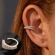 Load image into Gallery viewer, ZYZQ 1PC Punk Gold Metal Ear Cuff Ear Clip for Women No Pierced C Shape Geometric Small Earcuff Ear Wrap Earcuff Clips Jewelry
