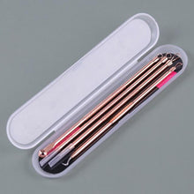 Load image into Gallery viewer, 4PCS Blackhead Extractor Rose Gold Black Dots Cleaner Acne Blemish Remover Needles Set Black Spots Pore Cleanser Tool
