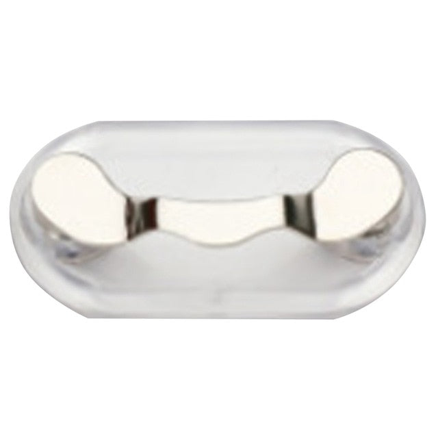 1pc Magnetic Glasses Holder Clip Removable Glasses Headphone Badge Holder Sunglasses Headset Line Clip Hang Magnetic Clip Buckle