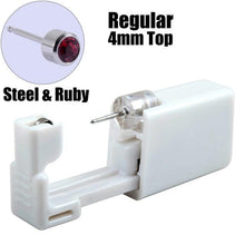 Load image into Gallery viewer, 1PC Disposable Sterile Ear Piercing Unit Cartilage Tragus Helix Piercing Gun NO PAIN Piercer Tool Machine Kit Stud DIY Jewelry
