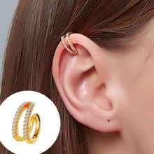 Load image into Gallery viewer, ZYZQ 1PC Punk Gold Metal Ear Cuff Ear Clip for Women No Pierced C Shape Geometric Small Earcuff Ear Wrap Earcuff Clips Jewelry
