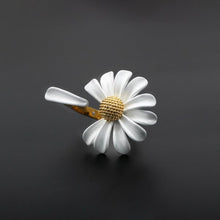 Load image into Gallery viewer, Korean Style Cute Small Daisy Flower Stud Earrings For Women Girls Sweet Statement Asymmetrical Earring Party Jewelry Gifts
