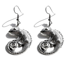 Load image into Gallery viewer, 25 Style Earrings for Women Girls Drop Dangle Snake Rose Blade Gun Teens Charm Gift Accessories Party Jewelry Simple
