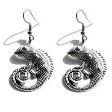 Load image into Gallery viewer, 25 Style Earrings for Women Girls Drop Dangle Snake Rose Blade Gun Teens Charm Gift Accessories Party Jewelry Simple
