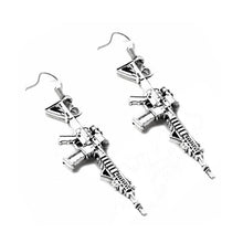 Load image into Gallery viewer, 25 Style Earrings for Women Girls Drop Dangle Snake Rose Blade Gun Teens Charm Gift Accessories Party Jewelry Simple
