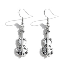 Load image into Gallery viewer, 25 Style Earrings for Women Girls Drop Dangle Snake Rose Blade Gun Teens Charm Gift Accessories Party Jewelry Simple
