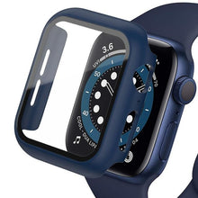Load image into Gallery viewer, Tempered Glass+Matte Watch Cover  for Apple Watch Case 44mm 40mm 42mm 38mm  Bumper+Screen Protector for Iwatch SE 6 5 4 3 2 1
