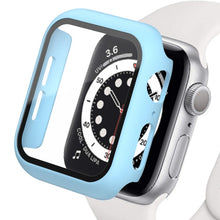 Load image into Gallery viewer, Tempered Glass+Matte Watch Cover  for Apple Watch Case 44mm 40mm 42mm 38mm  Bumper+Screen Protector for Iwatch SE 6 5 4 3 2 1
