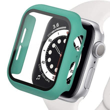 Load image into Gallery viewer, Tempered Glass+Matte Watch Cover  for Apple Watch Case 44mm 40mm 42mm 38mm  Bumper+Screen Protector for Iwatch SE 6 5 4 3 2 1
