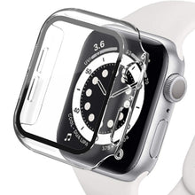 Load image into Gallery viewer, Tempered Glass+Matte Watch Cover  for Apple Watch Case 44mm 40mm 42mm 38mm  Bumper+Screen Protector for Iwatch SE 6 5 4 3 2 1
