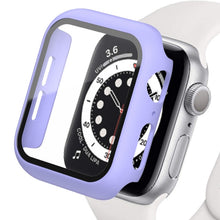 Load image into Gallery viewer, Tempered Glass+Matte Watch Cover  for Apple Watch Case 44mm 40mm 42mm 38mm  Bumper+Screen Protector for Iwatch SE 6 5 4 3 2 1
