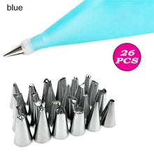 Load image into Gallery viewer, 26/20/18Pcs/Set Stainless Steel+Plastic Cakes Decoration Pastry Nozzle Set Multi Purpose With Cream Pastry Bag Kitchen Gadgets
