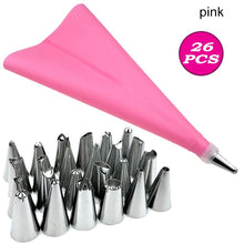 Load image into Gallery viewer, 26/20/18Pcs/Set Stainless Steel+Plastic Cakes Decoration Pastry Nozzle Set Multi Purpose With Cream Pastry Bag Kitchen Gadgets
