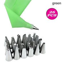 Load image into Gallery viewer, 26/20/18Pcs/Set Stainless Steel+Plastic Cakes Decoration Pastry Nozzle Set Multi Purpose With Cream Pastry Bag Kitchen Gadgets
