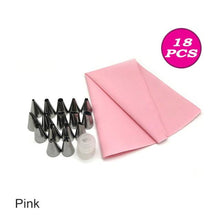 Load image into Gallery viewer, 26/20/18Pcs/Set Stainless Steel+Plastic Cakes Decoration Pastry Nozzle Set Multi Purpose With Cream Pastry Bag Kitchen Gadgets
